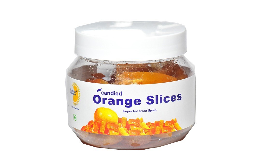 Ambrosia Delicatessen Candied Orange Slices    Jar  250 grams